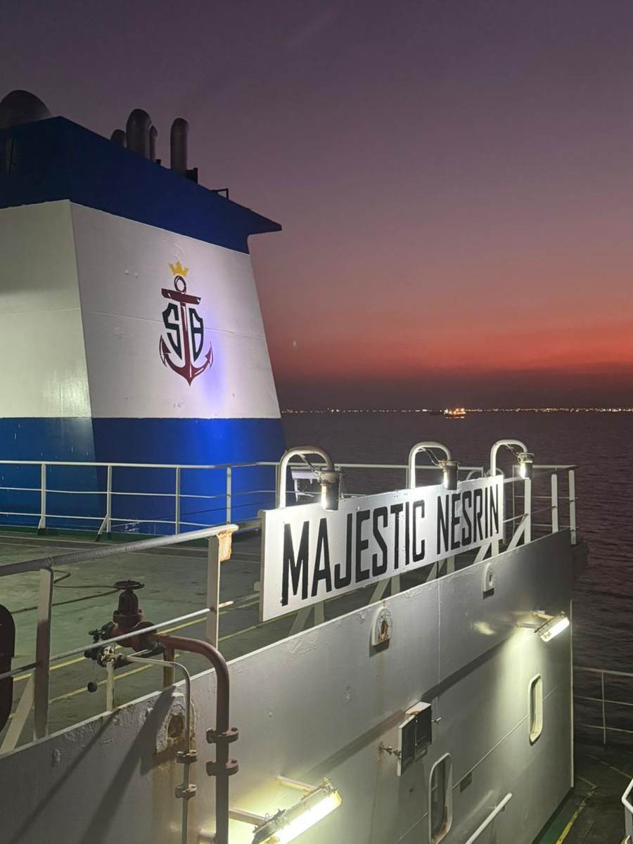 MV Majestic Nesrin — At Sea